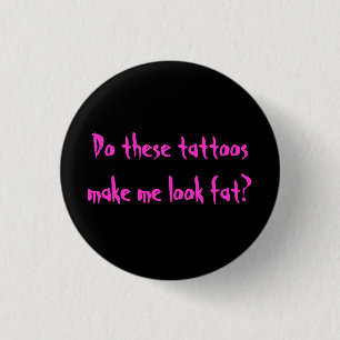 Chapa Redonda De 2,5 Cm Tatuajes