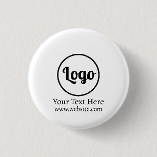 Chapa Redonda De 2,5 Cm Taza con logotipo personalizado