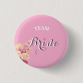 Chapa Redonda De 2,5 Cm Team Bride ladkiwale badge  Button