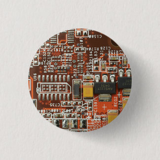Chapa Redonda De 2,5 Cm Tecnología de equipo de chip de circuito