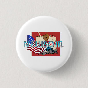 Chapa Redonda De 2,5 Cm TEE Newsom Presidente