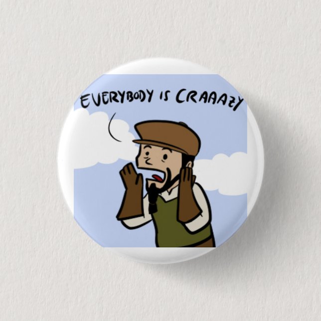 Chapa Redonda De 2,5 Cm Tegnar (Anverso)