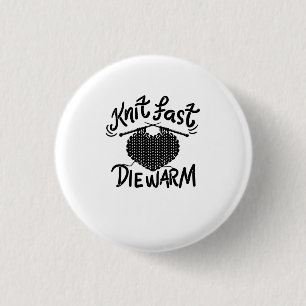 Chapa Redonda De 2,5 Cm Tejido divertido