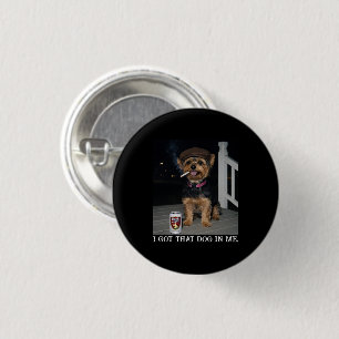 Chapa Redonda De 2,5 Cm Tengo Ese Perro Dentro De Mí, Personalidad Diverti