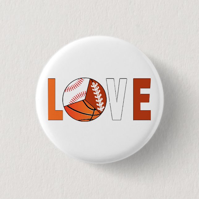 Chapa Redonda De 2,5 Cm Tenis Básquetbol (Anverso)