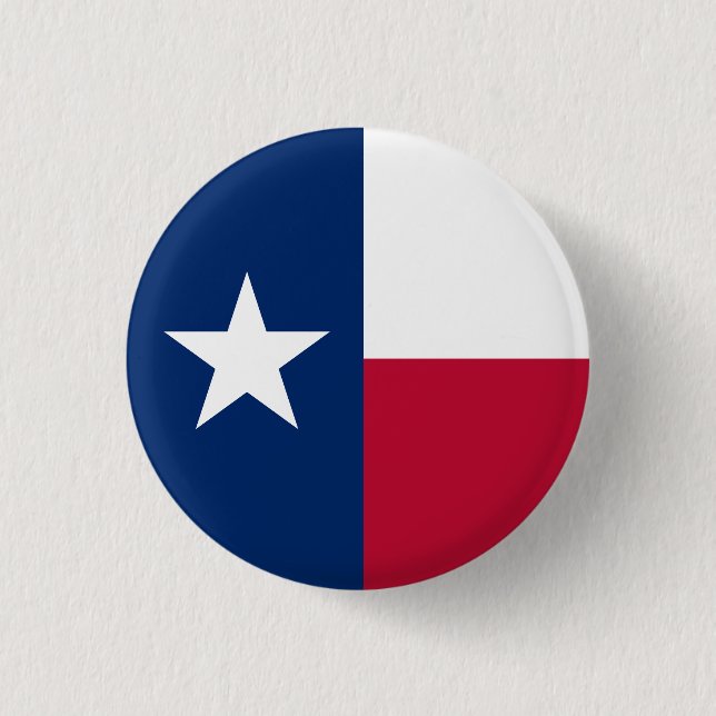Chapa Redonda De 2,5 Cm Texas State Flag USA (Anverso)