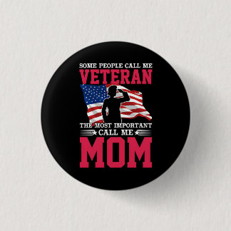 Chapa Redonda De 2,5 Cm Thank You for Your Service: Veterans Day 2025