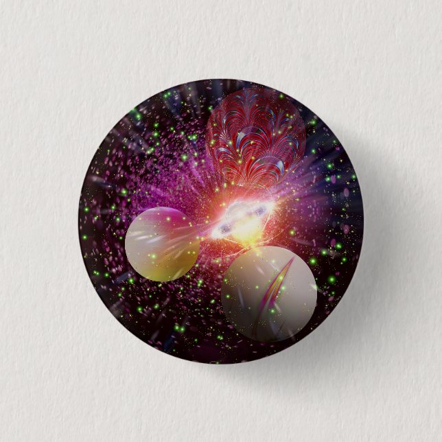 Chapa Redonda De 2,5 Cm The Visitors (Anverso)