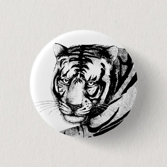 CHAPA REDONDA DE 2,5 CM TIGRE (Anverso)