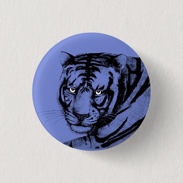 CHAPA REDONDA DE 2,5 CM TIGRE (Anverso)