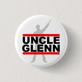 Chapa Redonda De 2,5 Cm Tío Glenn Shadow Buttons