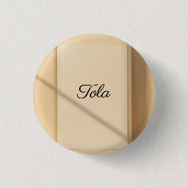 Chapa Redonda De 2,5 Cm Tola Modern Name Button – Personalized Wall Print