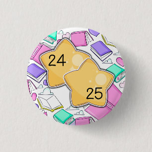 Chapa Redonda De 2,5 Cm Torneo de asistencia escolar dominical 2024-2025