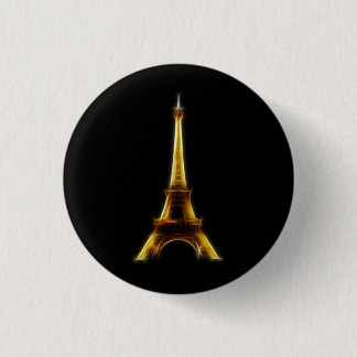 Chapa Redonda De 2,5 Cm Torre Eiffel en París Francia