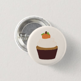 Chapa Redonda De 2,5 Cm Torta de calabaza - Insignia redonda