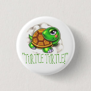 Chapa Redonda De 2,5 Cm tortuga
