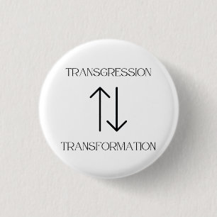 Chapa Redonda De 2,5 Cm Transgresión al mentón de transformación