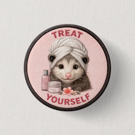 Chapa Redonda De 2,5 Cm Treat Yourself