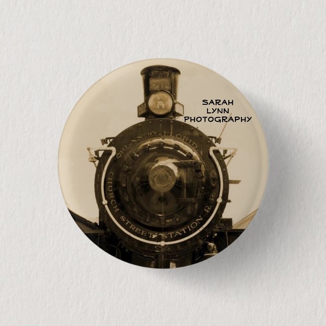 Chapa Redonda De 2,5 Cm Tren (Anverso)