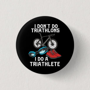 Chapa Redonda De 2,5 Cm Triatleta