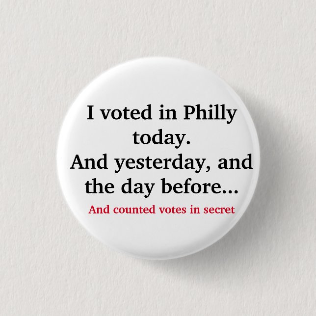 Chapa Redonda De 2,5 Cm  Trump (Anverso)