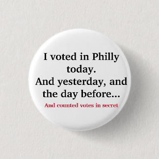 Chapa Redonda De 2,5 Cm  Trump