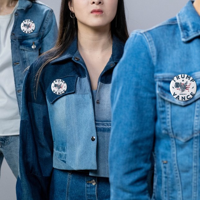 Chapa Redonda De 2,5 Cm Trump Vance 2024 (Subido por el creador)