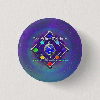Chapa Redonda De 2,5 Cm TSDS: De la vida y el amor Logo Azul y Verde