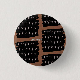 Chapa Redonda De 2,5 Cm Tu baile