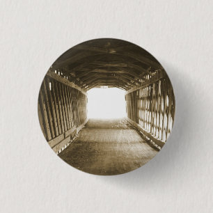 Chapa Redonda De 2,5 Cm Túnel de luz