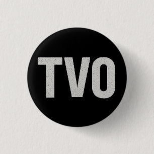 Chapa Redonda De 2,5 Cm TVO Pin