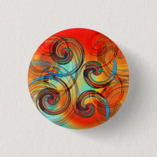 Chapa Redonda De 2,5 Cm Twirl