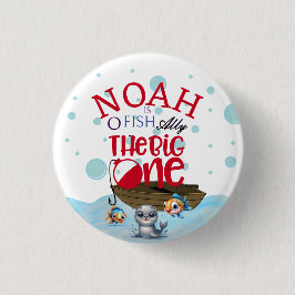 Chapa Redonda De 2,5 Cm Un aliado de O-fish, pescando para el grande