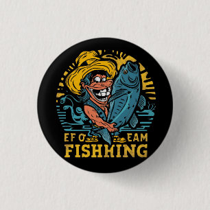 Chapa Redonda De 2,5 Cm un pescador