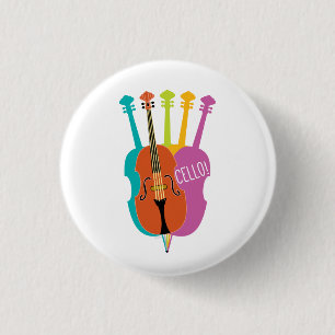 Chapa Redonda De 2,5 Cm Una diversión y una manera moderna de decir hola