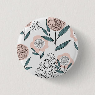 Chapa Redonda De 2,5 Cm Una rosa