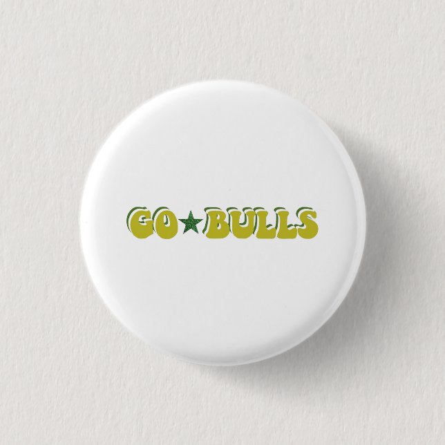Chapa Redonda De 2,5 Cm University of South Florida Gameday Button (Anverso)