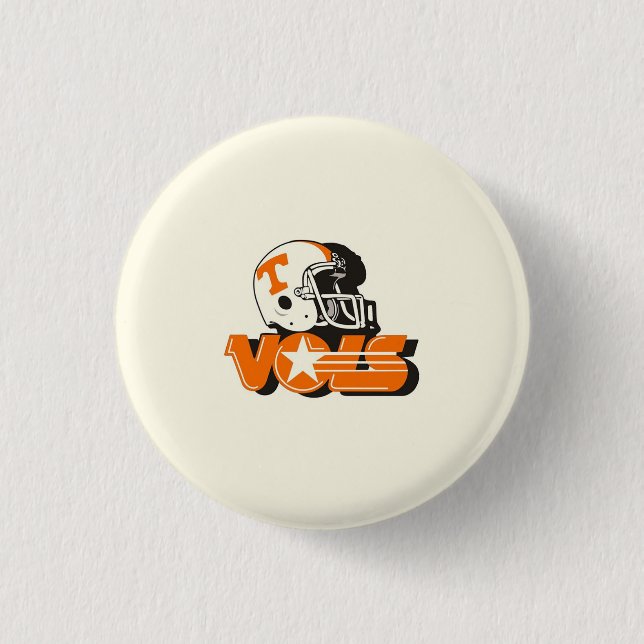 Chapa Redonda De 2,5 Cm University of Tennessee Gameday Button (Anverso)
