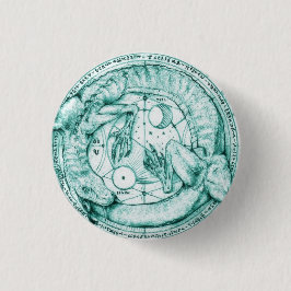 Chapa Redonda De 2,5 Cm uroboro alquimico