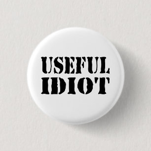 CHAPA REDONDA DE 2,5 CM USEFUL IDIOT