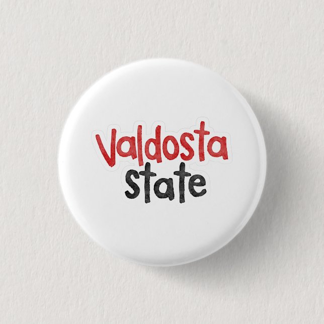 Chapa Redonda De 2,5 Cm Valdosta State Gameday Button (Anverso)