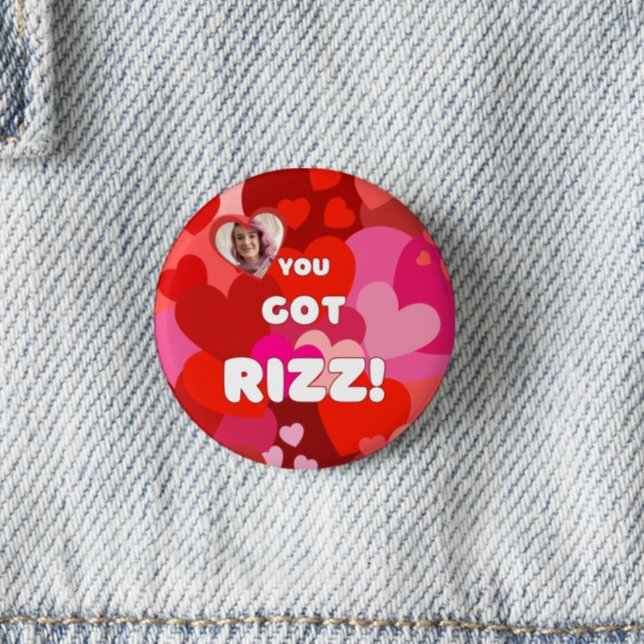 Chapa Redonda De 2,5 Cm Valentine Heart Pop (Subido por el creador)