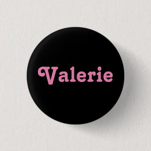Chapa Redonda De 2,5 Cm Valerie Button