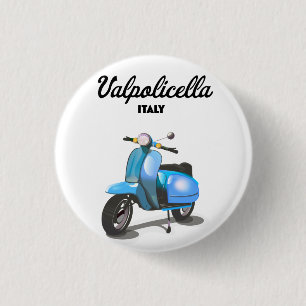 Chapa Redonda De 2,5 Cm Valpolicella Italia Scooter poster Art Print T-Shi