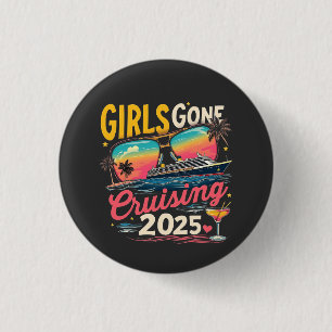 Chapa Redonda De 2,5 Cm Viaje de Chicas de viajes 2025 para chicas en cruc