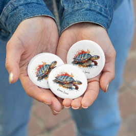 Chapa Redonda De 2,5 Cm Vibrant Voyager, personalizado