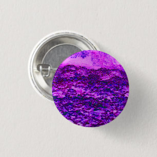 Chapa Redonda De 2,5 Cm Vides de Kudzu rosadas y moradas