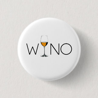 Chapa Redonda De 2,5 Cm Vidrio del amante del vino del borracho