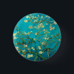 Chapa Redonda De 2,5 Cm Vincent Van Gogh Blossoming Almond Tree Floral Art<br><div class="desc">Vincent Van Gogh Blossoming Almond Tree Vintage Floral Art Blossoming Almond Tree es un cuadro de 1890 del artista holandés post-impresionista Vincent van Gogh. Almond Blossoms es un grupo de varios cuadros de 1888 y 1890 de Vincent van Gogh en Arles y Saint-Rémy, al sur de Francia, de almendros florecientes....</div>