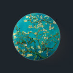 Chapa Redonda De 2,5 Cm Vincent Van Gogh Blossoming Almond Tree Floral Art<br><div class="desc">Vincent Van Gogh Blossoming Almond Tree Vintage Floral Art Blossoming Almond Tree es un cuadro de 1890 del artista holandés post-impresionista Vincent van Gogh. Almond Blossoms es un grupo de varios cuadros de 1888 y 1890 de Vincent van Gogh en Arles y Saint-Rémy, al sur de Francia, de almendros florecientes....</div>